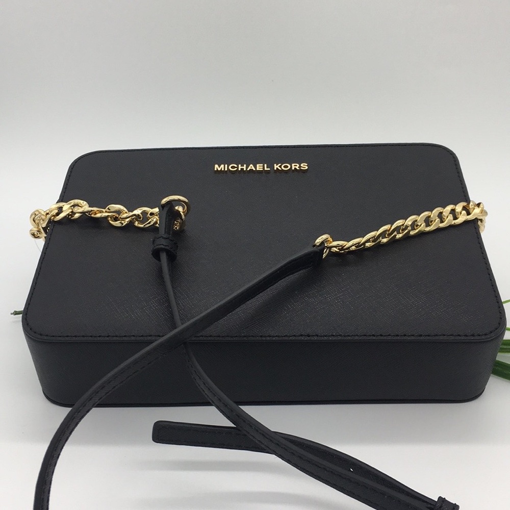 MICHAEL KORS JET SET ITEM LG EW CROSSBODY LEATHER - Picture 7 of 8